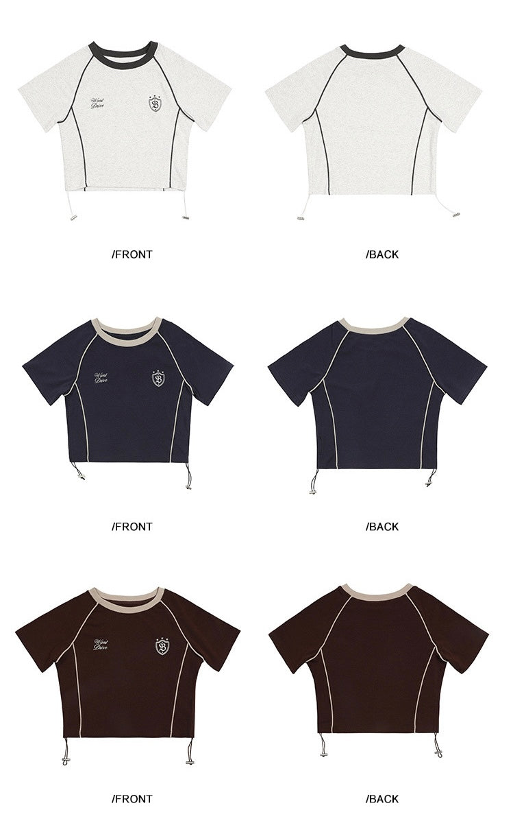 EZEK&STUDIO 2024新作モデル ショートスタイル半袖Tシャツ