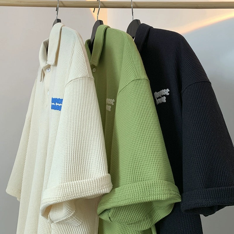 Konggeins Casual polo collar t-shirt
