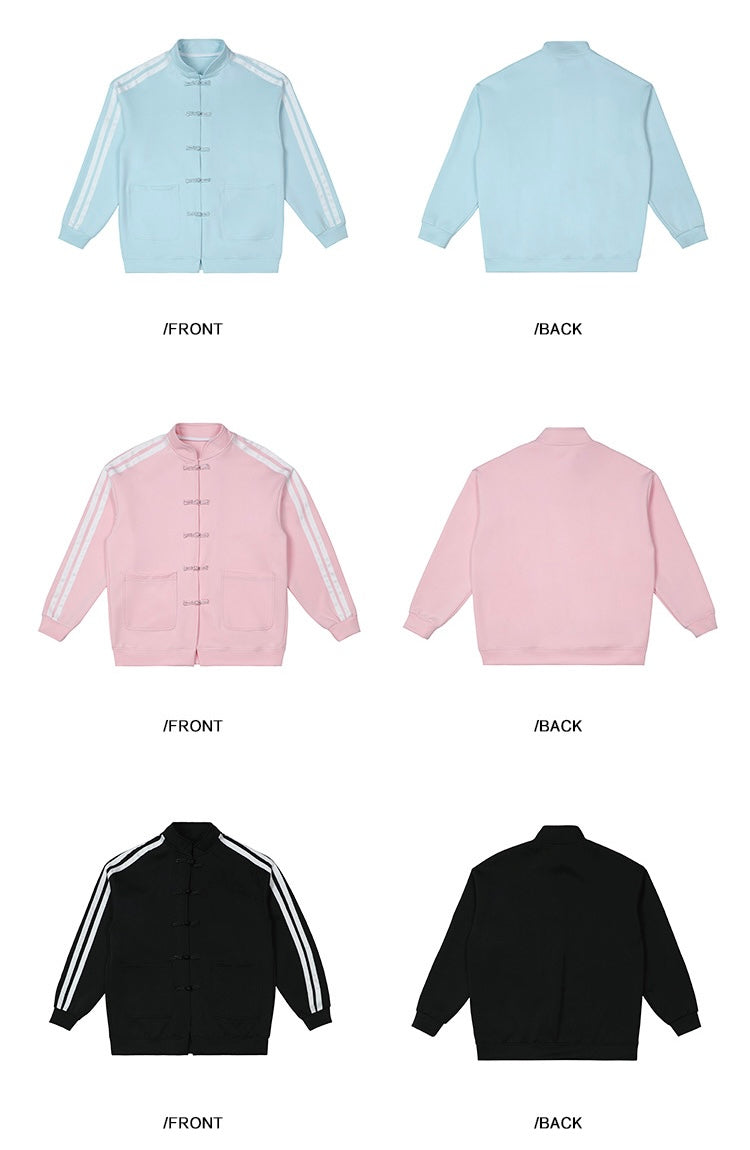 EZEK&STUDIO Chinese style loose cardigan