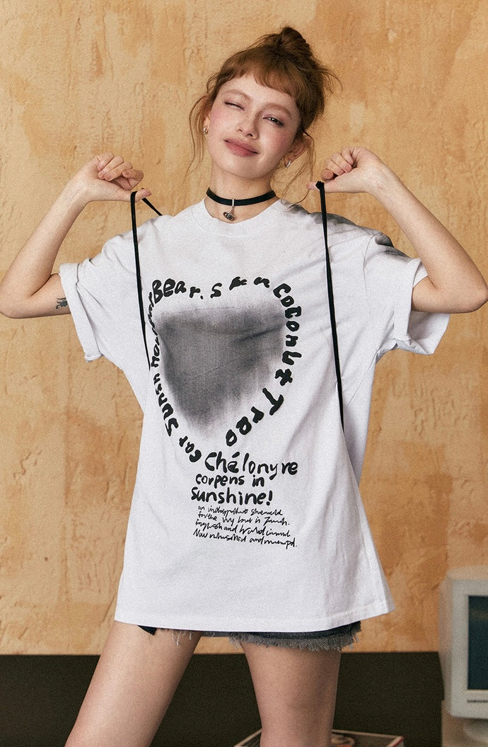 EZEK&STUDIO Smoke Love Short Sleeve T-shirt