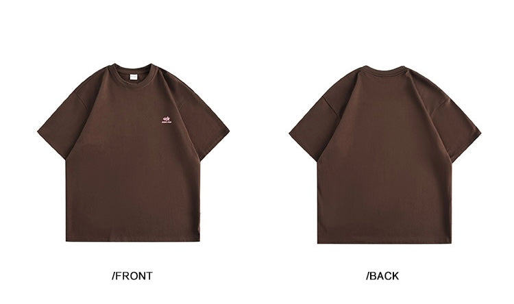 EZEK&STUDIO American Retro High Street Short Sleeve T-Shirt