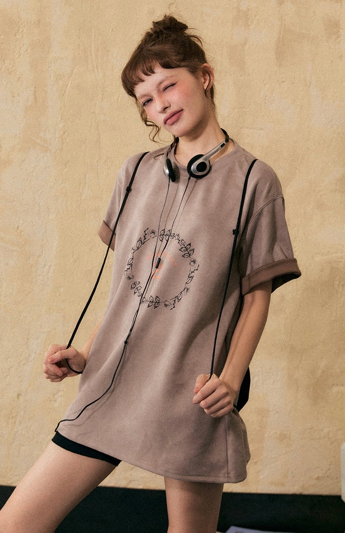 EZEK&STUDIO American Retro short sleeve casual T-shirt