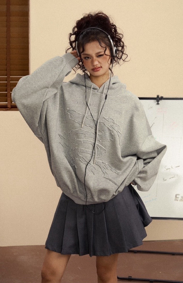 EZEK&STUDIO Dragon Oversize Sweetshirt