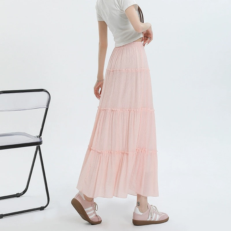 Konggeins Casual slim long skirt