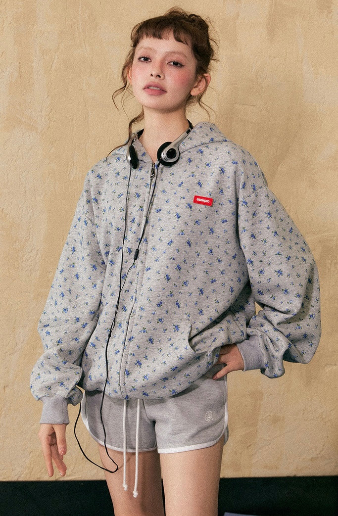 EZEK&STUDIO American Retro floral jacket