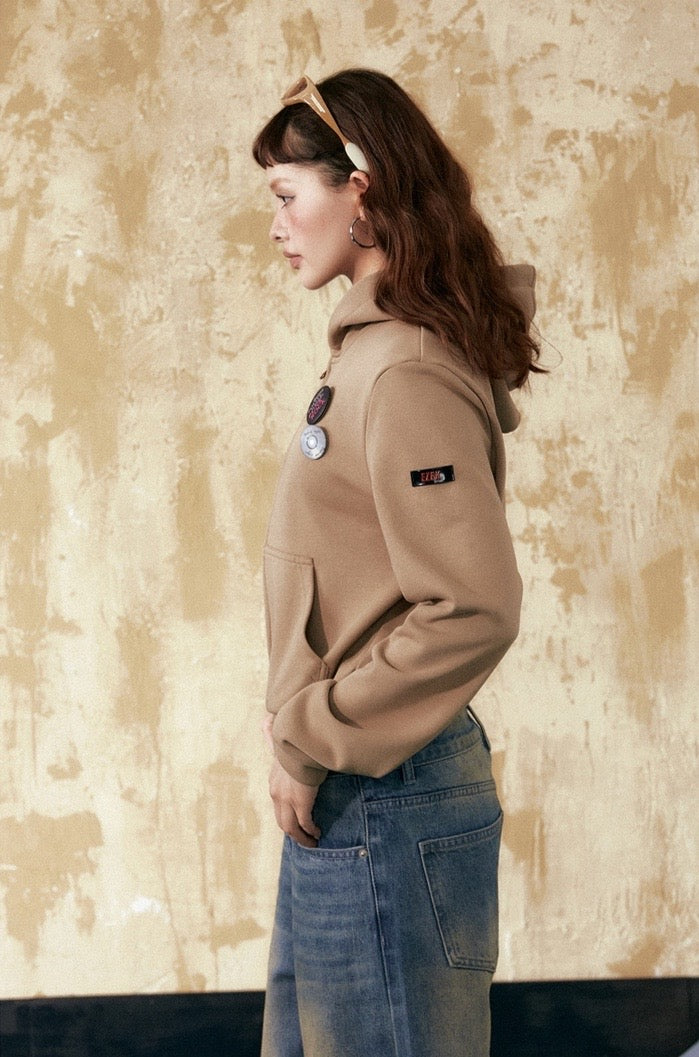 EZEK&STUDIO American Retro Teenagers Casual Sportsjacket