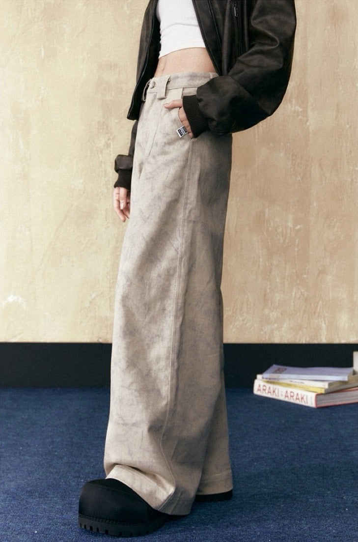 EZEK&STUDIO American Retro Cleanfit Loose Ppants