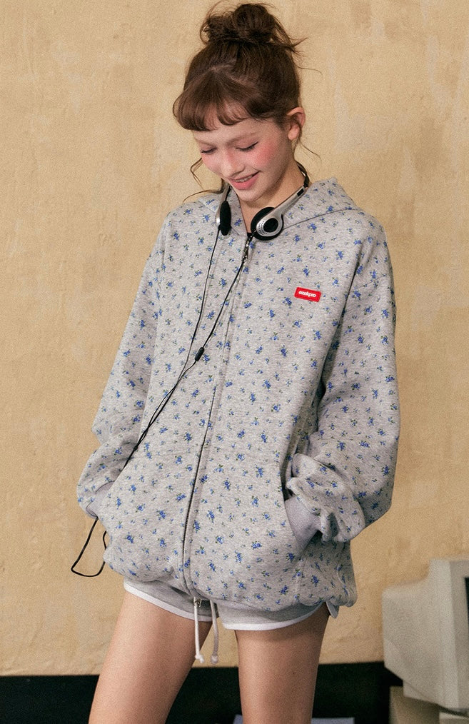 EZEK&STUDIO American Retro floral jacket