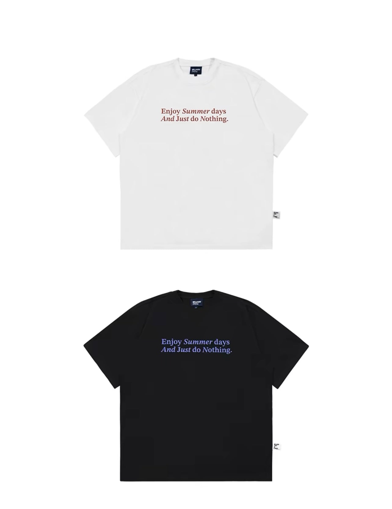 BELLKENIDE Thick printed pure cotton T-shirt