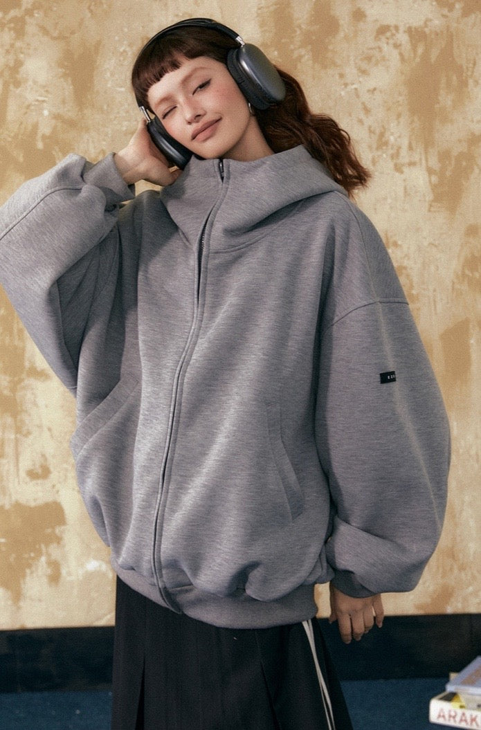 EZEK&STUDIO American Retro Zippersweater jacket