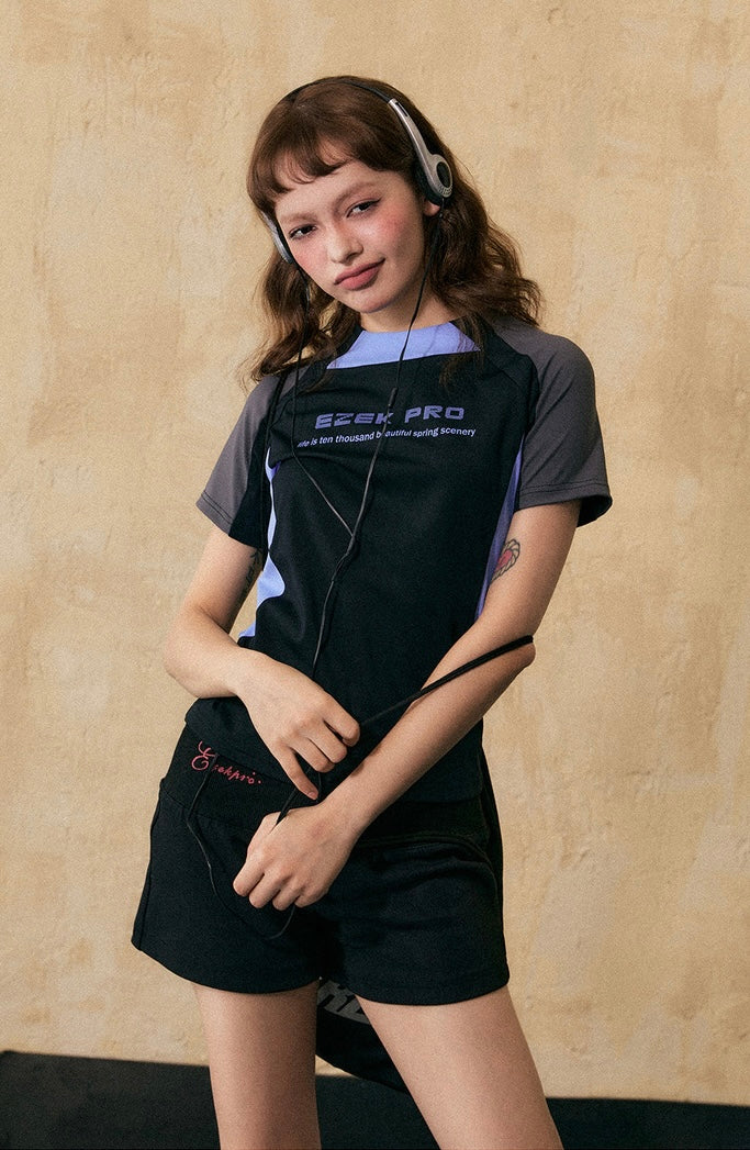 EZEK&STUDIO American Street slim top short sleeve
