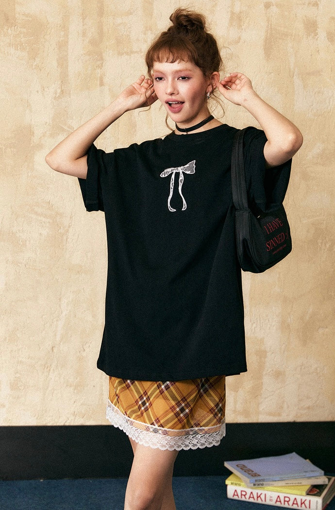 EZEK&STUDIO Loose Niche Short Sleeve T-Shirt