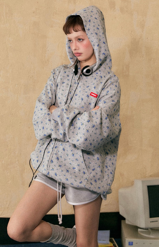 EZEK&STUDIO American Retro floral jacket