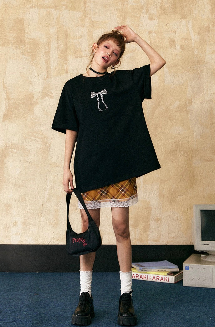 EZEK&STUDIO Loose Niche Short Sleeve T-Shirt