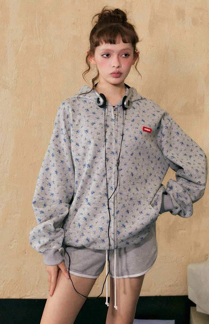 EZEK&STUDIO American Retro floral jacket