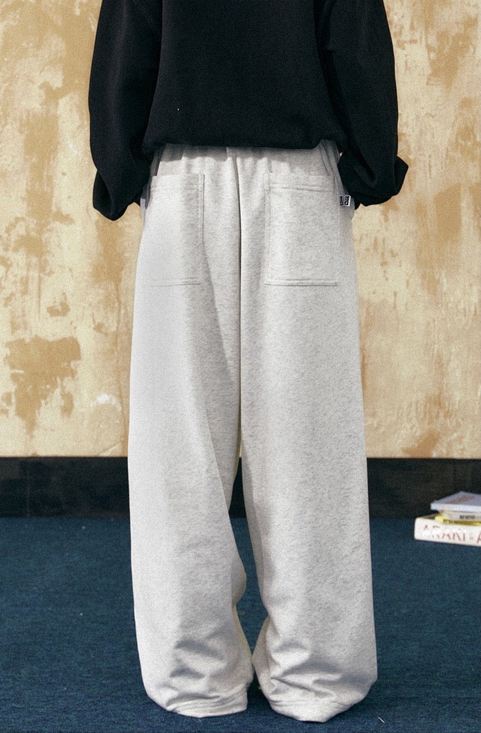 EZEK&STUDIO American Retro Wide-reg Floor-length pants