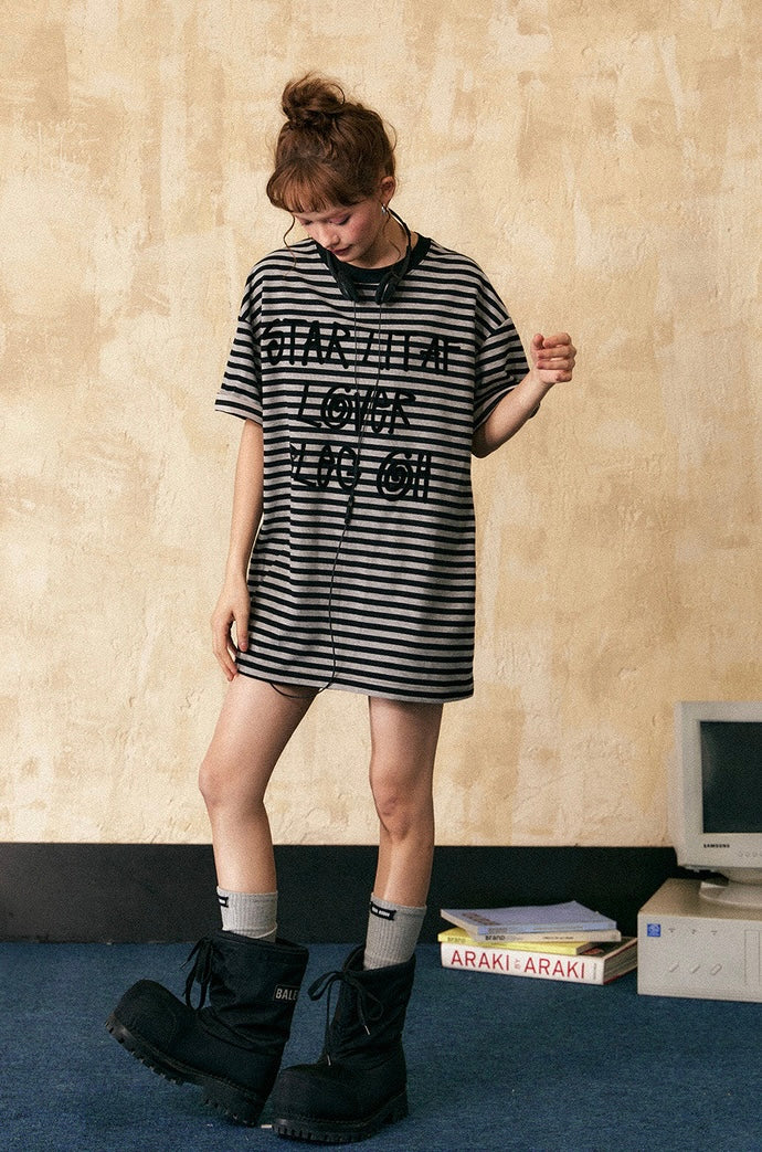 EZEK&STUDIO Striped Short sleeve t-shirt