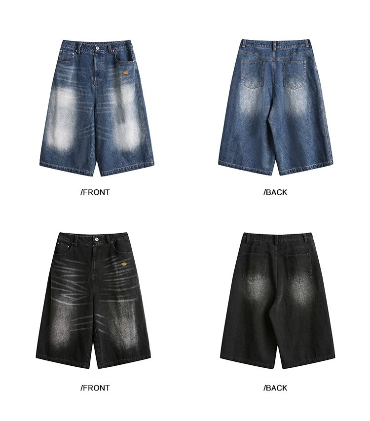 EZEK&STUDIO American Retro denim shorts