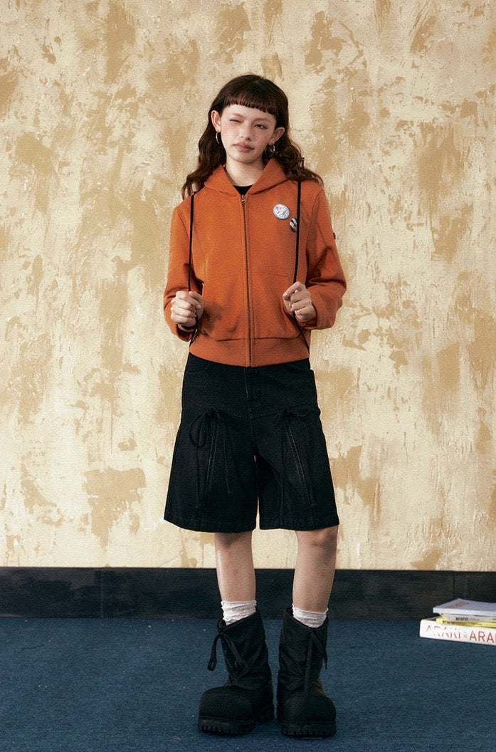 EZEK&STUDIO American Retro Teenagers Casual Sportsjacket