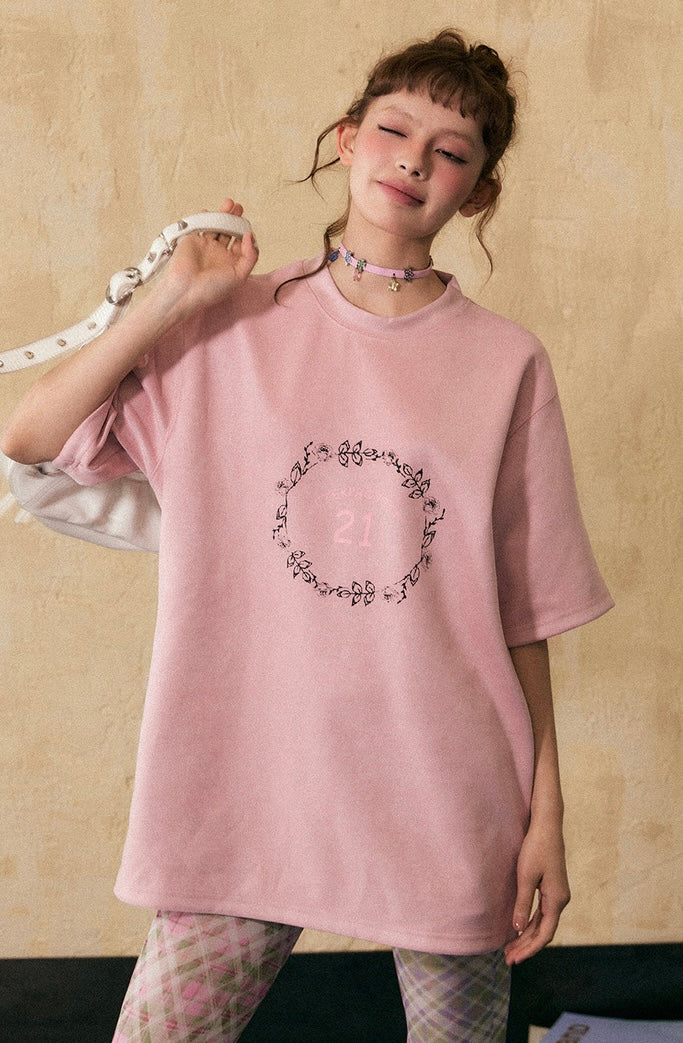 EZEK&STUDIO American Retro short sleeve casual T-shirt