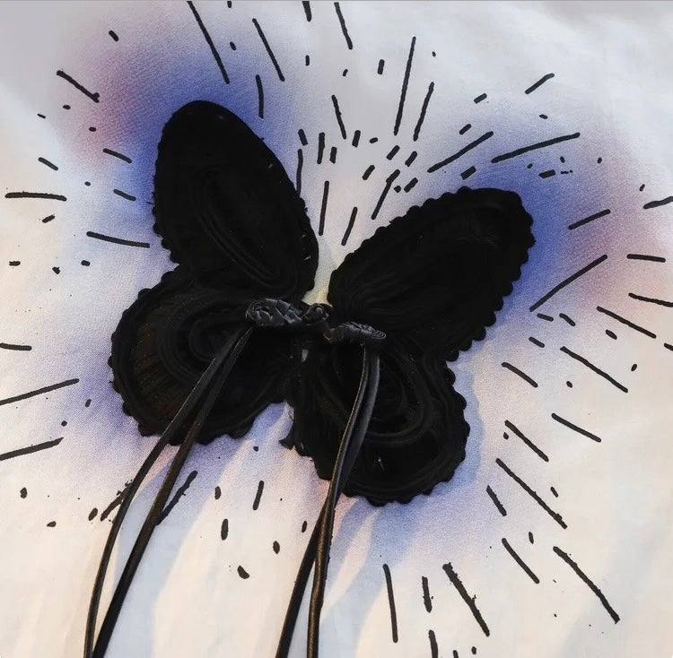 Konggeins American butterfly short sleeve T-shirt