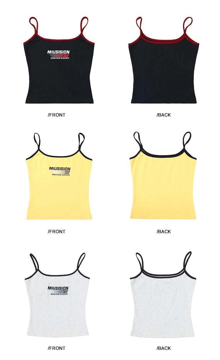 EZEK&STUDIO American Retro camisole sleeveless