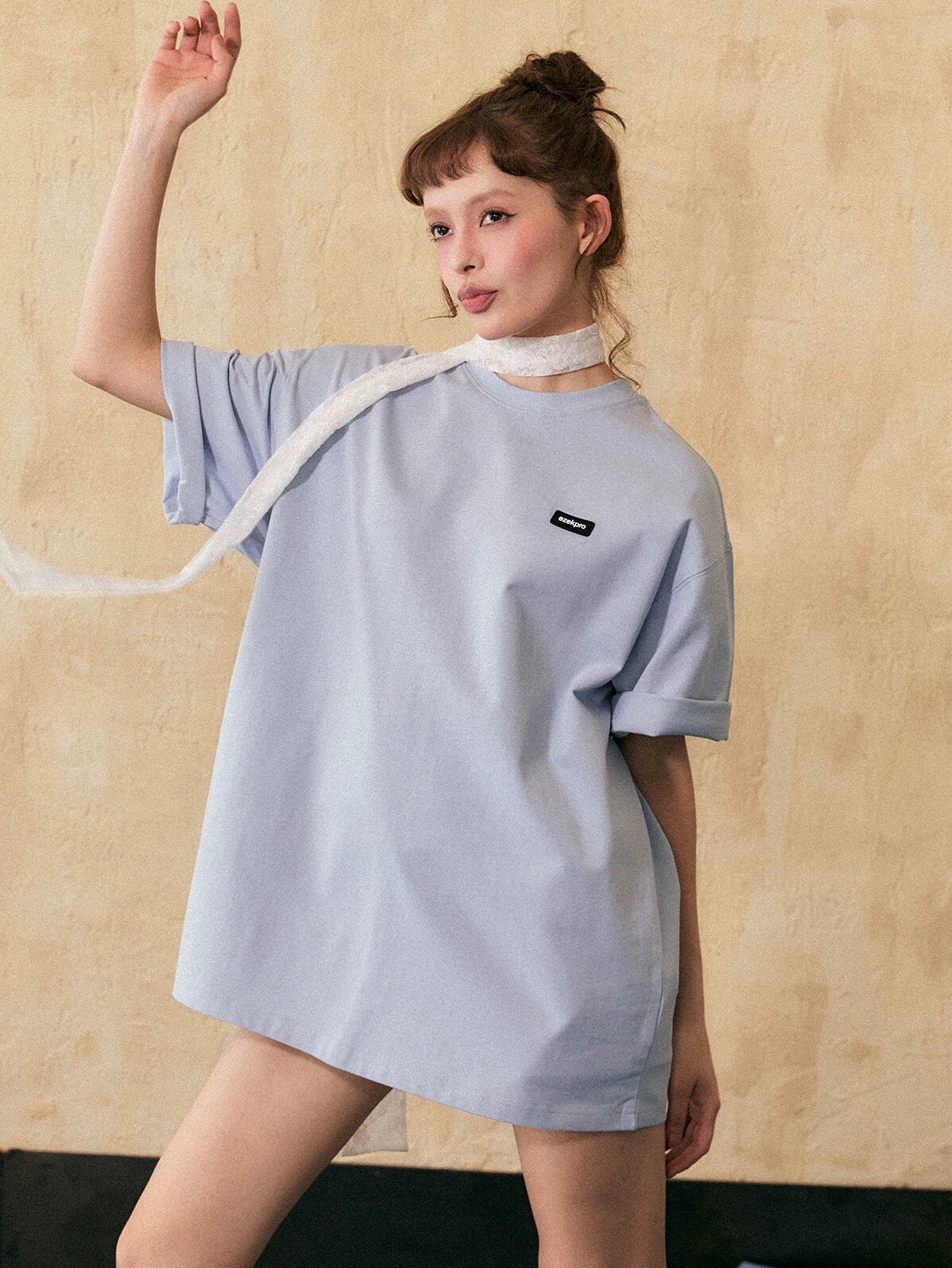 EZEK&STUDIO Short sleeve loose casual T-shirt