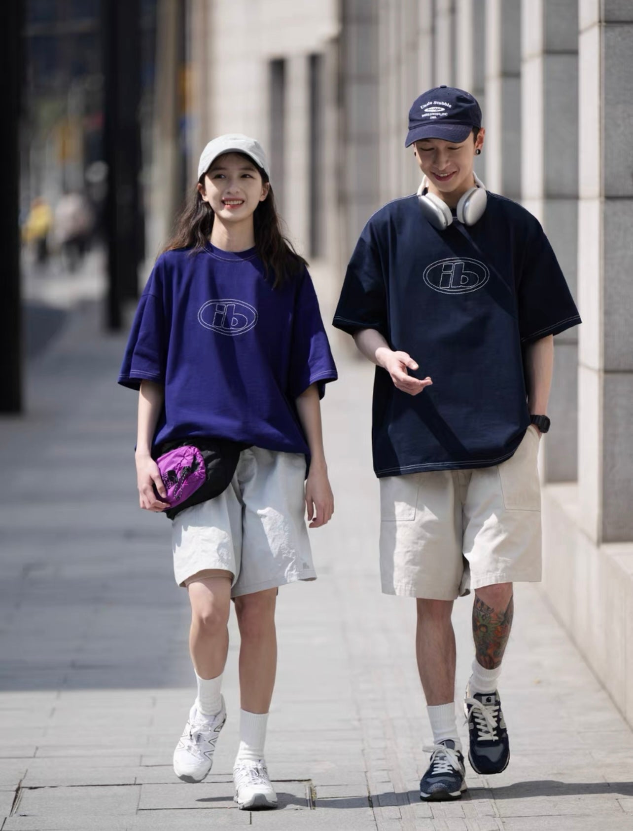 BELLKENIDE Cotton round neck short sleeve T-shirt