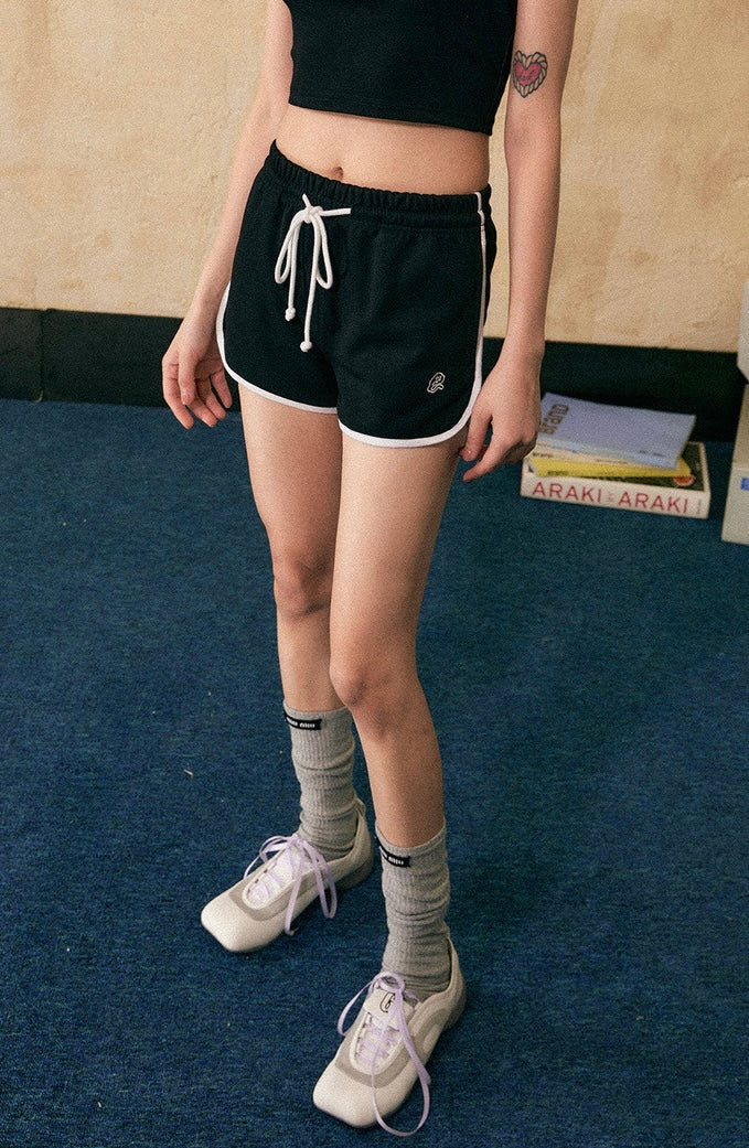 EZEK&STUDIO American retro drawstring sports shorts