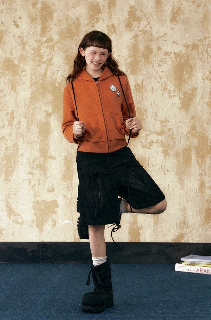 EZEK&STUDIO American Retro Teenagers Casual Sportsjacket