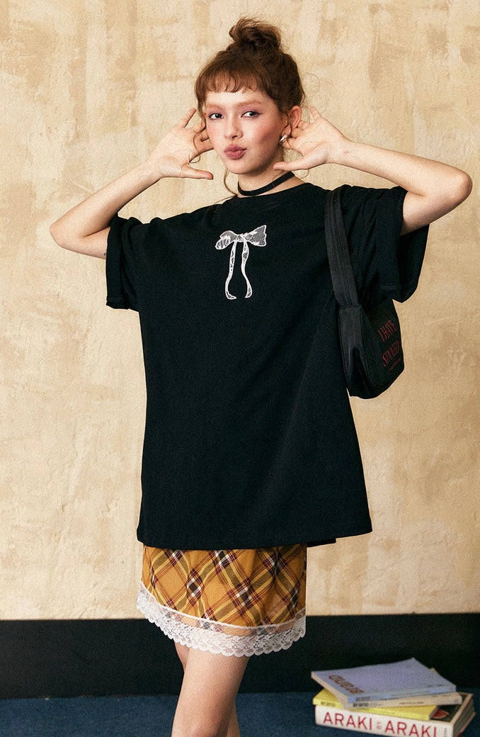 EZEK&STUDIO Loose Niche Short Sleeve T-Shirt