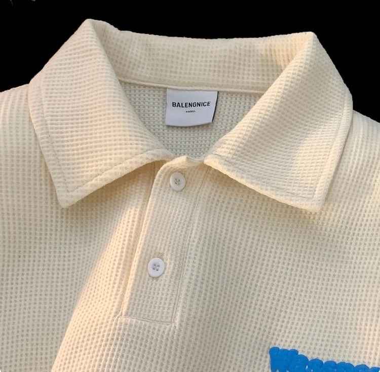 Konggeins Casual polo collar t-shirt