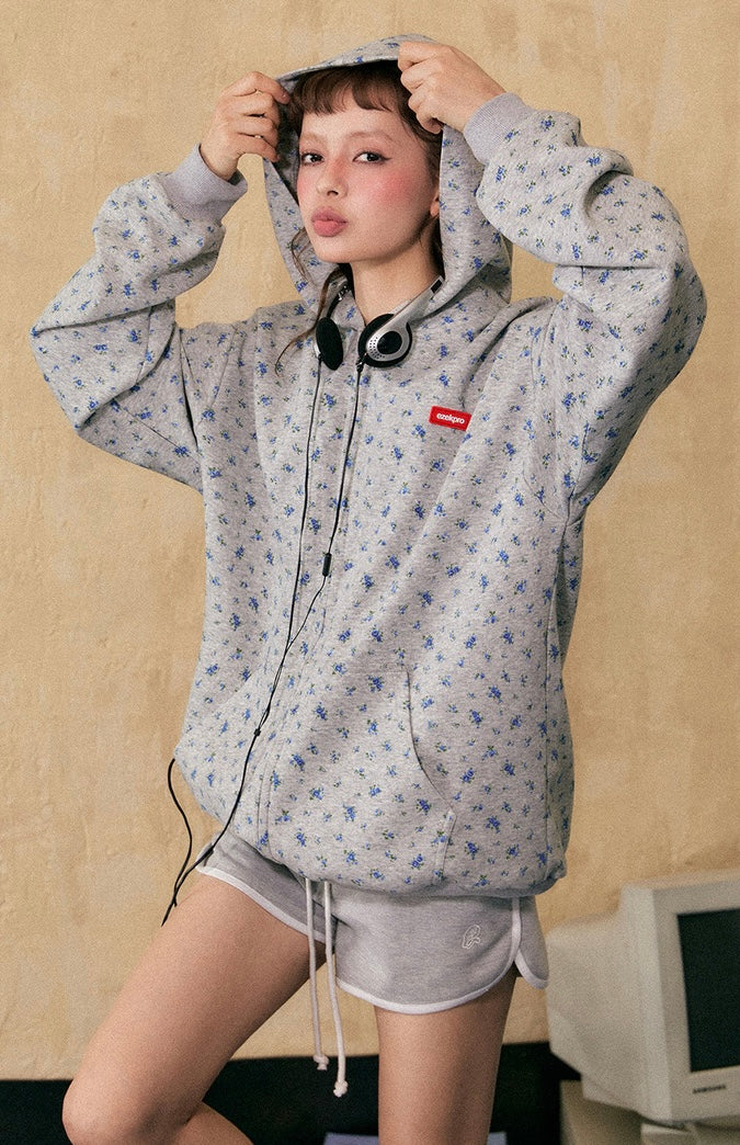 EZEK&STUDIO American Retro floral jacket