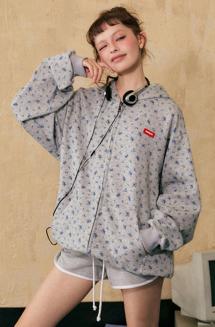EZEK&STUDIO American Retro floral jacket