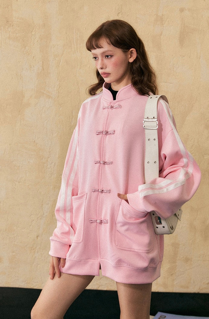 EZEK&STUDIO Chinese style loose cardigan