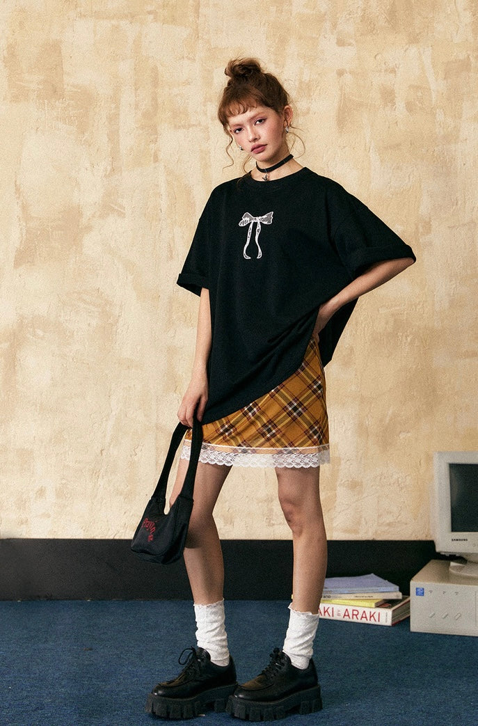 EZEK&STUDIO Loose Niche Short Sleeve T-Shirt