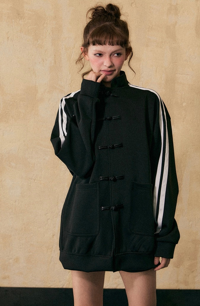 EZEK&STUDIO Chinese style loose cardigan