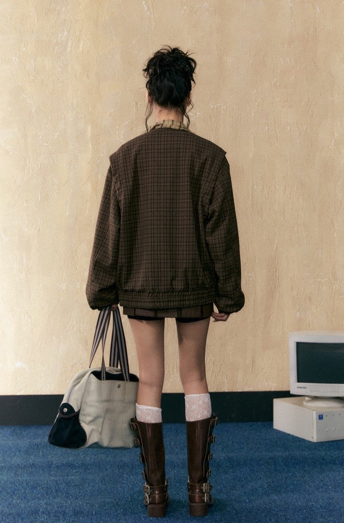 EZEK&STUDIO American Vintage Patchwork Jaket