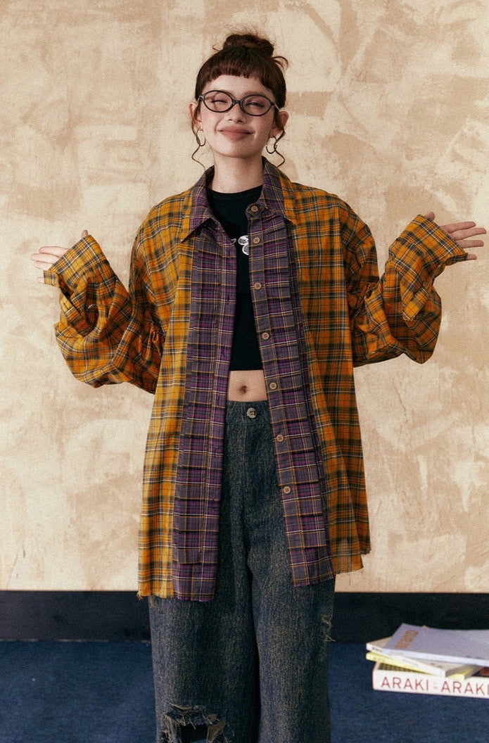 EZEK&STUDIO American Retro Niche shirtouter