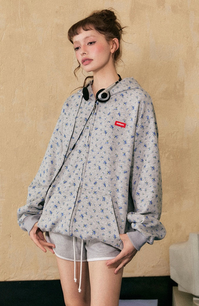 EZEK&STUDIO American Retro floral jacket