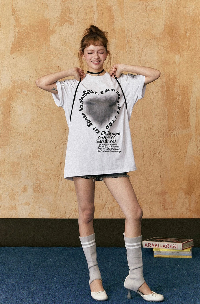 EZEK&STUDIO Smoke Love Short Sleeve T-shirt