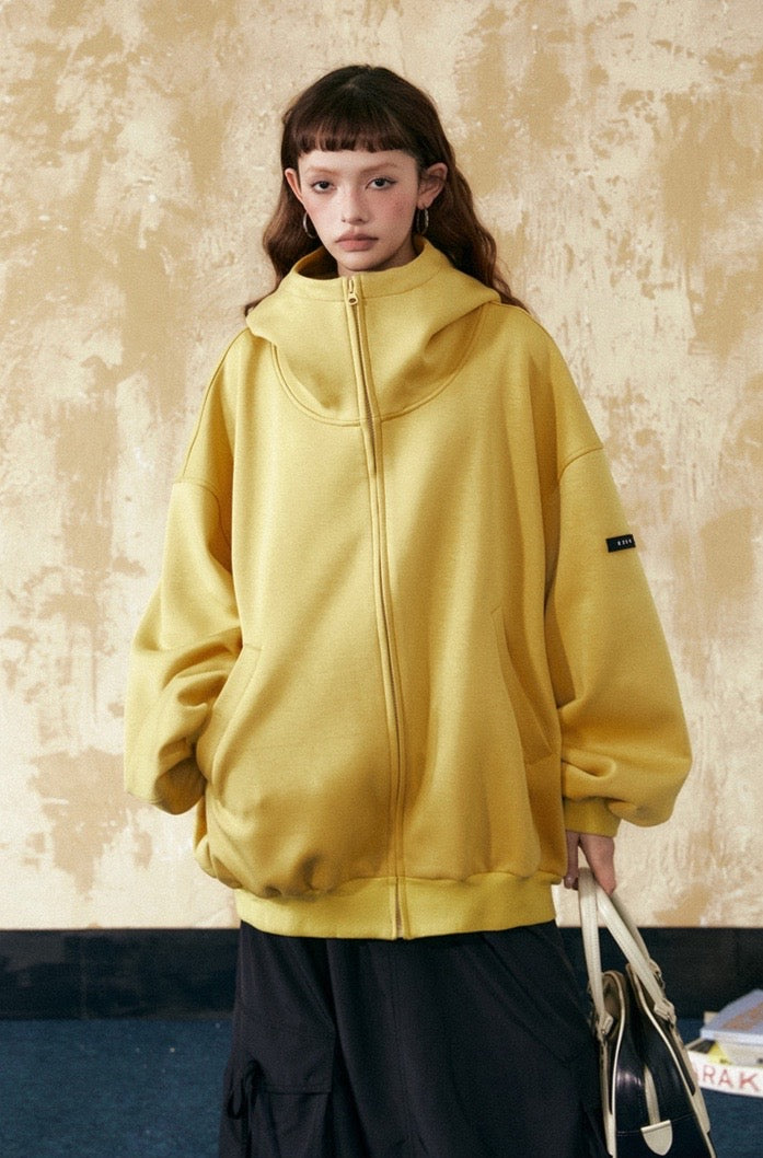 EZEK&STUDIO American Retro Zippersweater jacket