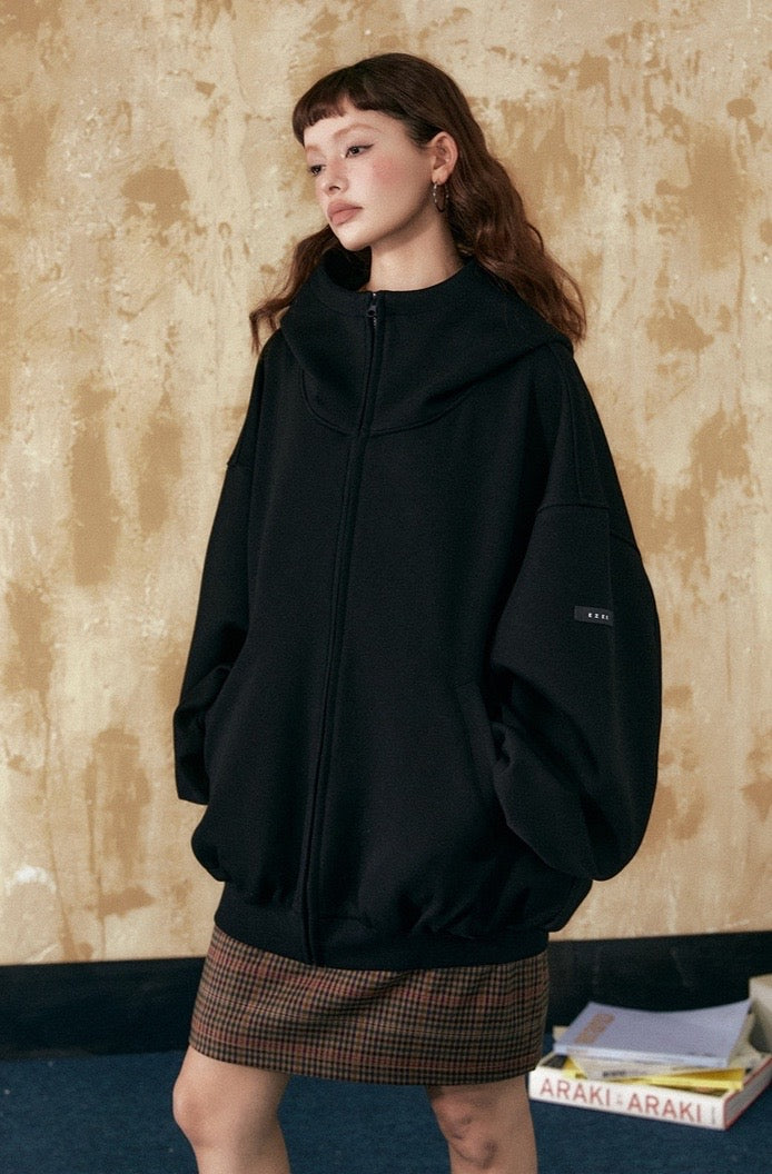 EZEK&STUDIO American Retro Zippersweater jacket