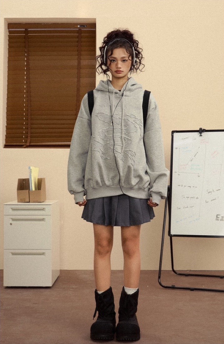 EZEK&STUDIO Dragon Oversize Sweetshirt