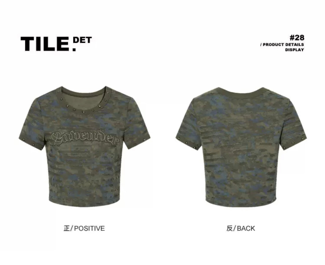 I'M ONE American Retro Irregular Short Sleeve T-Shirt