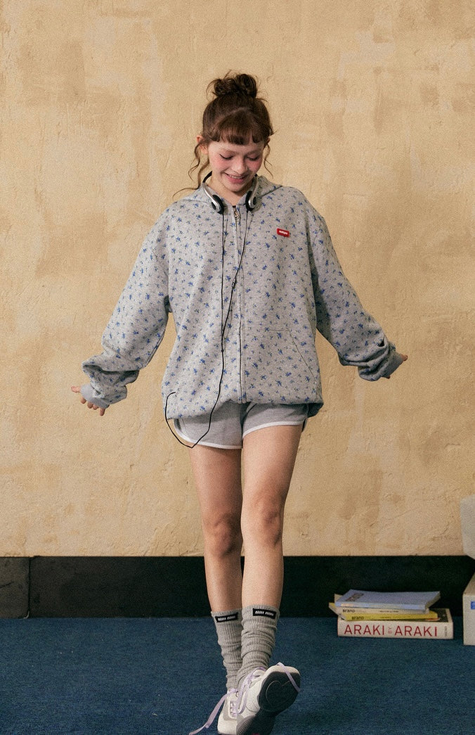 EZEK&STUDIO American Retro floral jacket