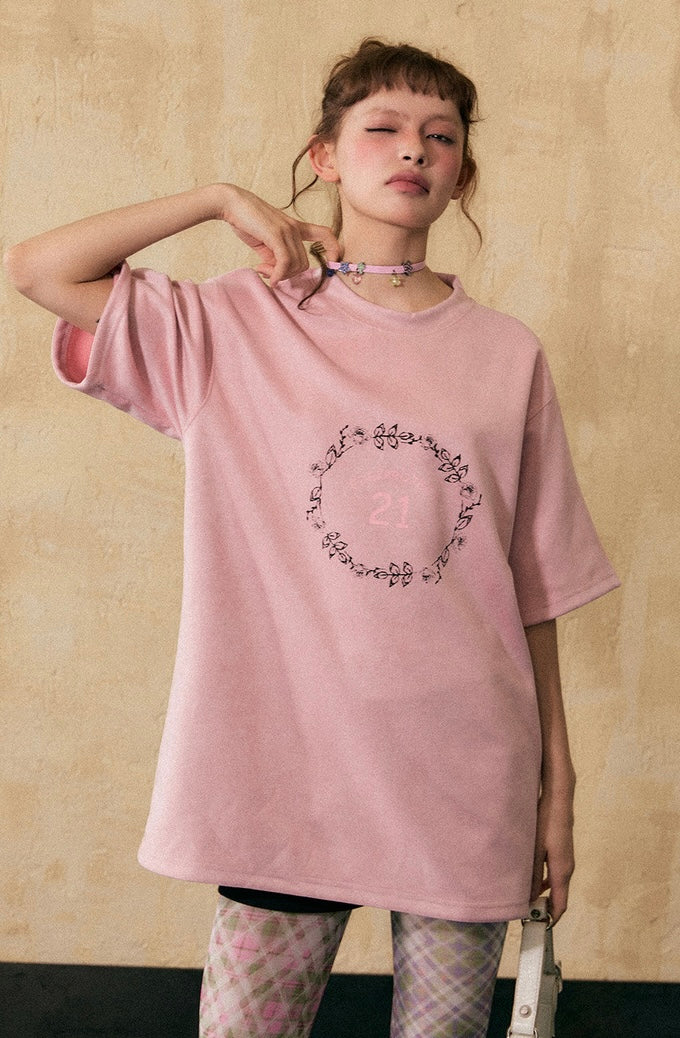 EZEK&STUDIO American Retro short sleeve casual T-shirt