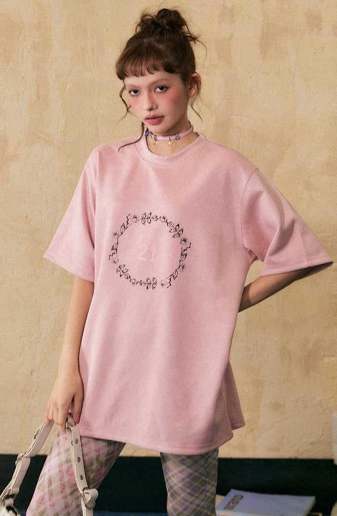 EZEK&STUDIO American Retro short sleeve casual T-shirt