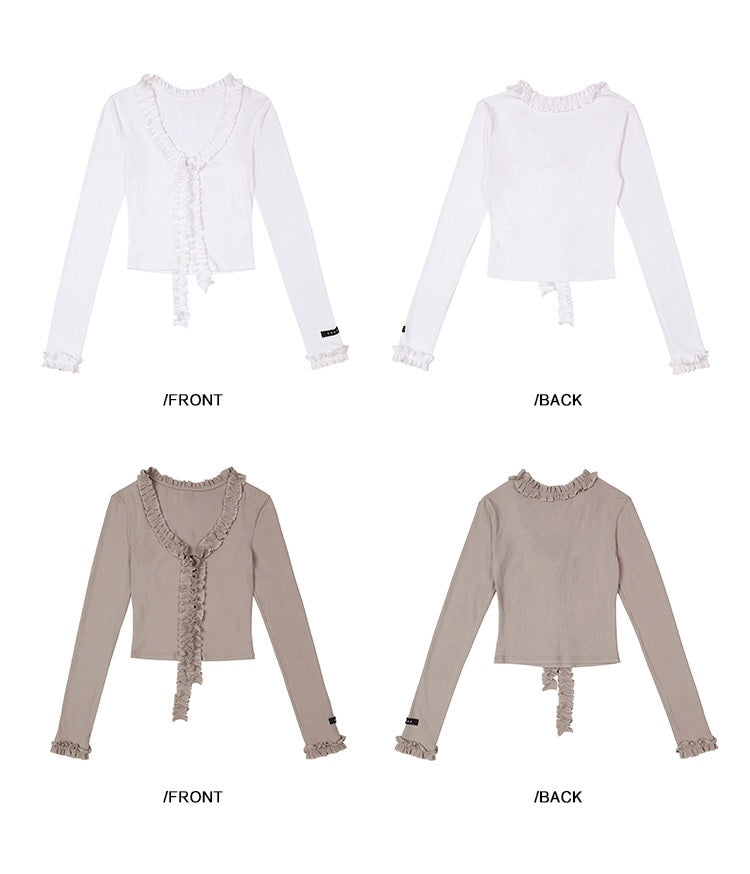 EZEK&STUDIO Short French niche top