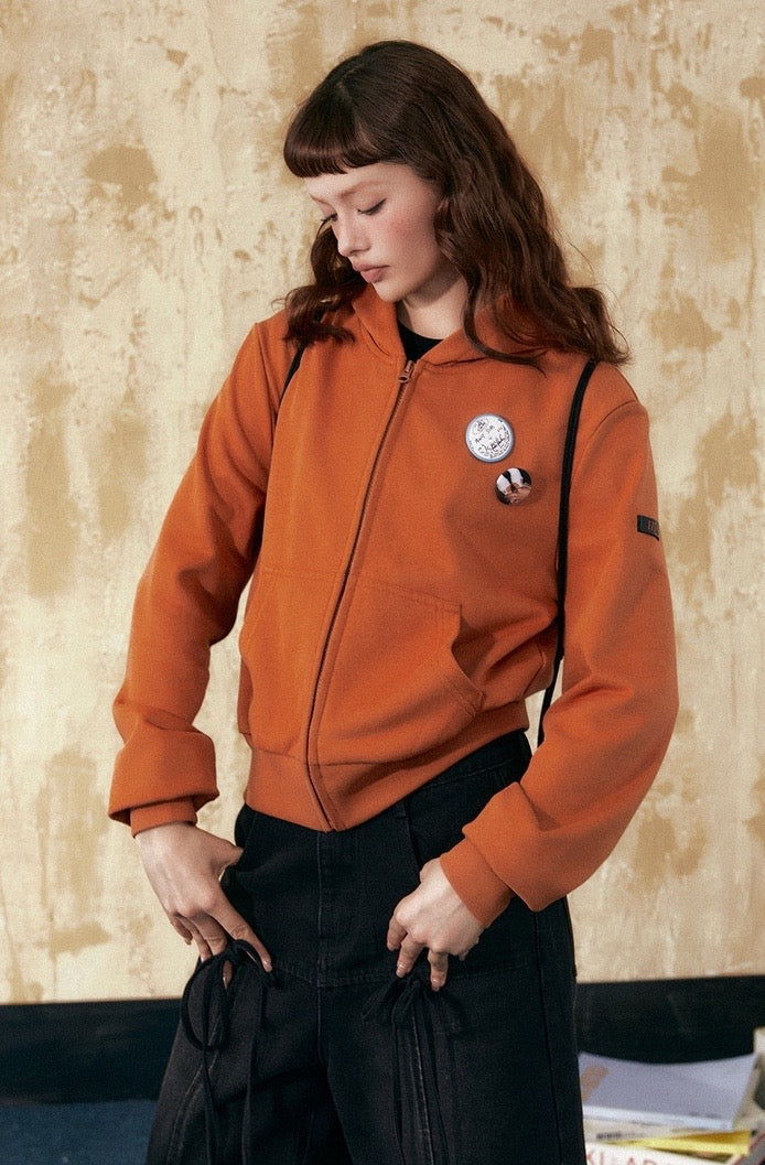 EZEK&STUDIO American Retro Teenagers Casual Sportsjacket